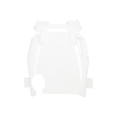 Passage de roue adaptable blanc brillant MBK Nitro Yamaha Aerox avant 2012