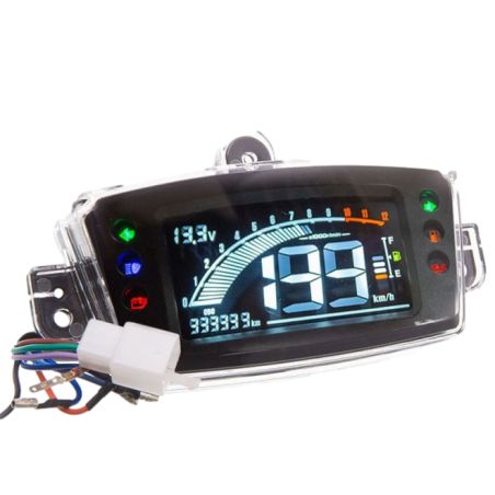 Compteur digital LED adaptable MBK Booster Rocket Yamaha BW’S Spy Bump