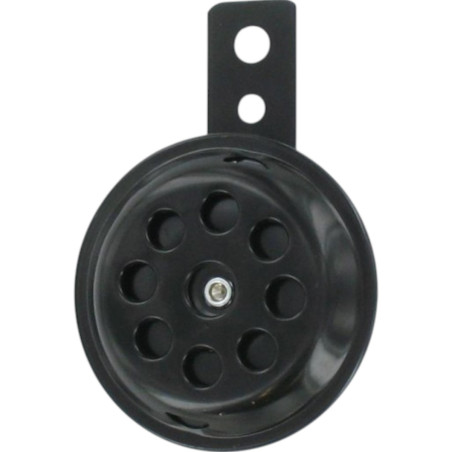 Klaxon 12V noir Ø70mm