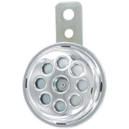 Klaxon 12v chromé Ø66mm