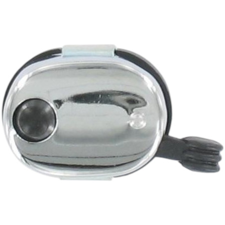 Commodo chromé 2 position ON OFF + bouton