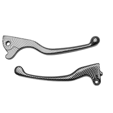 Paire de leviers look carbone pour Peugeot Vivacity