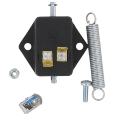 Contacteur de feu stop avec ressort