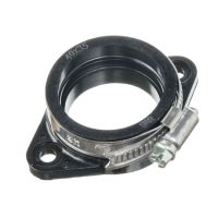 Manguito carburador Sunworld Ø40 mm roscado con abrazadera para dirt bike y scooter