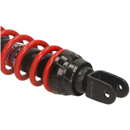 Amortisseur YSS 300mm rouge et noir hybride S confort Minarelli Scooter