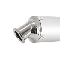 Escape PEUGEOT 103 SP MVL - Serpentin con Platina Varnizada - Fijación con Tuerca