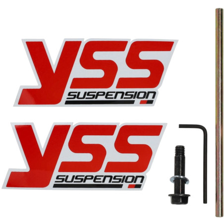 Amortisseur YSS série E 310mm noir et or Kymco Minarelli Peugeot GY6