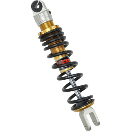 Amortisseur YSS série E 310mm noir et or Kymco Minarelli Peugeot GY6