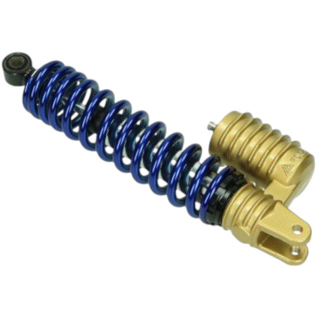 Amortisseur adaptable bleu 305mm à réservoir réglable scooter 50cc