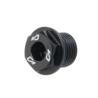 Bouchon de carter d’huile Most Derbi aluminium noir