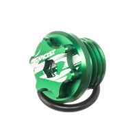 Bouchon carter d’huile Most V2 Derbi – aluminium CNC anodisé vert 🌿
