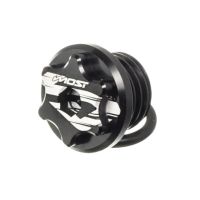 Bouchon carter d’huile Most V2 Derbi – aluminium CNC anodisé noir