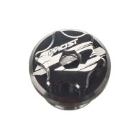 Bouchon carter d’huile Most Minarelli AM6 – aluminium CNC anodisé noir