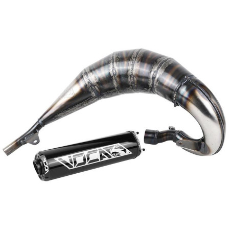 Escape 50/70cc paso alto Derecho Beta RR 2012-2020 - Rookie Negro Voca Cross