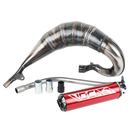 Escape 50/70cc paso alto derecha Beta RR 2012-2020 - Rookie Rojo Voca Cross