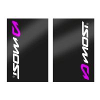 Kit de pegatinas protectoras de horquilla Most Negro y Rosa