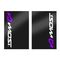 Kit autocollant de protection de fourche Most Noir et Violet