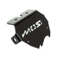 Soporte de matrícula Most negro para placa española