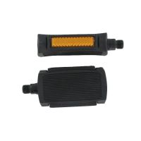 Pedales Monobloc Negras con catadióptricos 14x125 Cyclo Versión 2