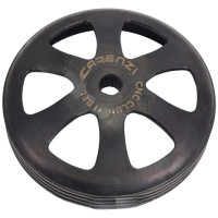 Cloche d'embrayage noir Ø107mm Carenzi Scooter 50cc MBK Yamaha après 1999 Aprilia Malaguti