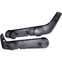 Paire de caches moteur noir adaptable Piaggio Ciao