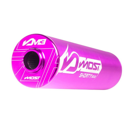 Silencieux d'échappement 50cc 80cc Most Shorty M3 Violet