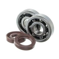 Kit rodamientos cigüeñal Most Minarelli AM6 6303 C4 con retenes Viton