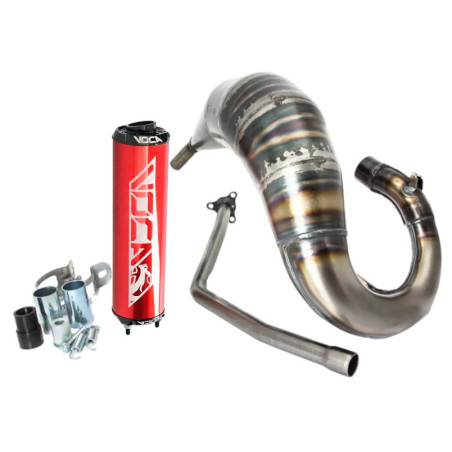 Pot Passage Haut Droit Rieju MRT 50 / 70cc - Rookie Rouge VOCA Cross