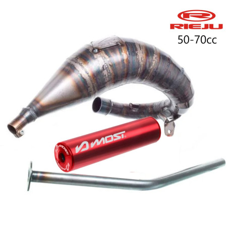 Escape Most 50 70 por arriba Rieju MRT despues del 2021 rojo