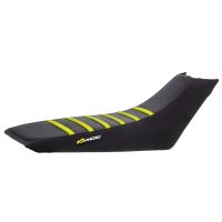 Funda de asiento MOST carbono amarillo Rieju MRT 50