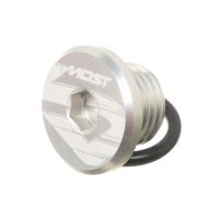 Bouchon de carter d’huile Most V3 MBK Booster Nitro Yamaha gris