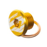 Tapón de culata Most Derbi Euro 4 oro