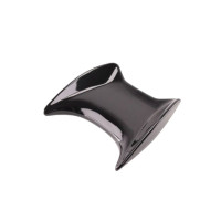 Alerón TNT adaptable para MBK Booster Yamaha BW'S negro brillante