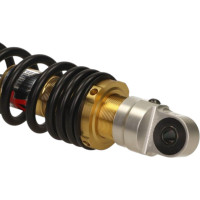 Amortisseur YSS série E 290mm noir et or Kymco Minarelli Peugeot GY6