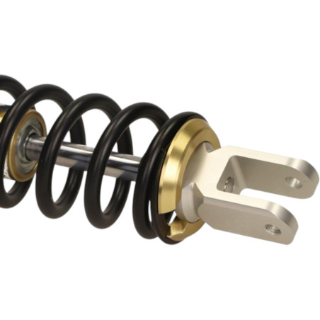 Amortisseur YSS série E 290mm noir et or Kymco Minarelli Peugeot GY6