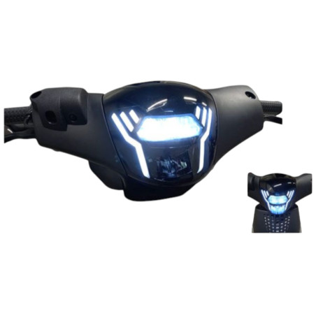 Feu avant dirigé fumé DMP sport1 Piaggio après 2000