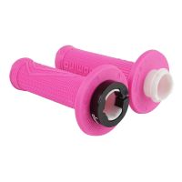 Revestimiento de puño Domino Off Road D100 D-Lock fucsia Lock-On Par