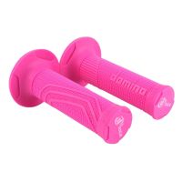 Revêtement poignée Domino Moto Off Road D100 D-Lock fuchsia – Paire