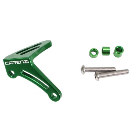 Tope de bieleta de embrague Carenzi aluminio verde Minarelli AM6
