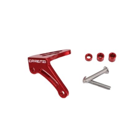 Butée de biellette d’embrayage Carenzi rouge aluminium Minarelli AM6