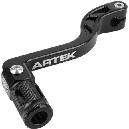 Sélecteur de vitesse pliable alu noir ARTEK Derbi 50 Senda Gilera 50 SMT Aprilia 50 SX RX