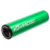 Silenciador de escape Most 50 70cc verde y negro Flip compatible MOST, Bidalot, Yasuni, Voca, BKR