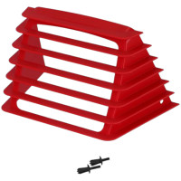 Grille de phare rouge adaptable Peugeot 103 RCX SPX SP2 FXR