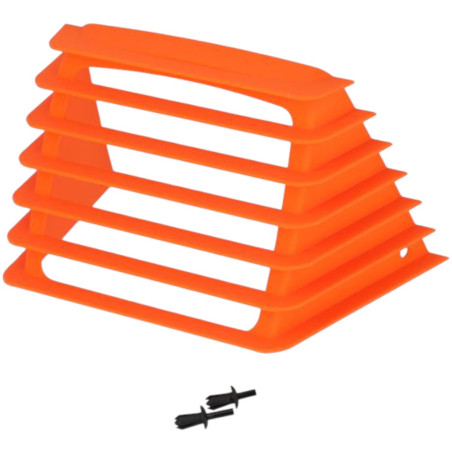 Grille de phare orange adaptable Peugeot 103 RCX SPX SP2 FXR