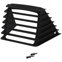Grille de phare noir adaptable Peugeot 103 RCX SPX SP2 FXR