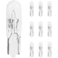 Ampoules 12V 2W W2W WEDGE culot W2x4,6d blanches boîte de 10