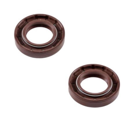 Par de retenes Vitón doble labio Derbi Senda