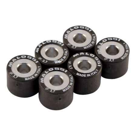 Rodillos Malossi 15x12 3,7 g para variador scooter – Pack de 6