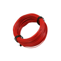 Fil électrique multibrin 12/10 1x1.00mm - ROUGE