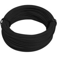Fil électrique multibrin 12/10 1x1.00mm - NOIR